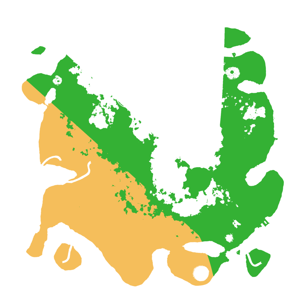 Biome Rust Map: Procedural Map, Size: 3500, Seed: 1697931077