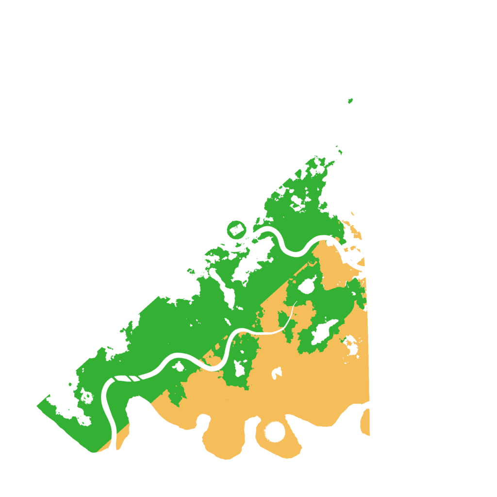 Biome Rust Map: Procedural Map, Size: 4250, Seed: 1104118545