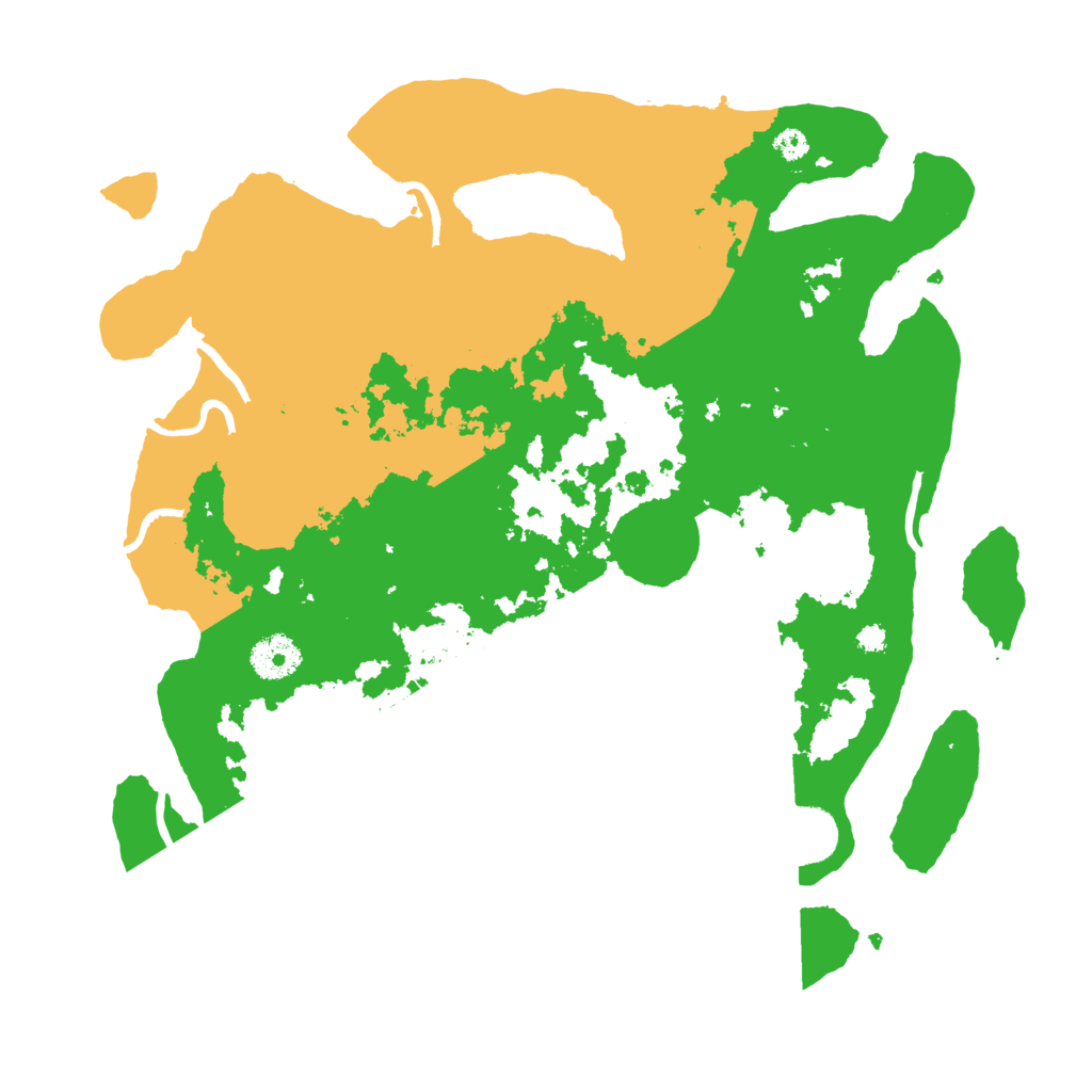 Biome Rust Map: Procedural Map, Size: 3500, Seed: 1565510280