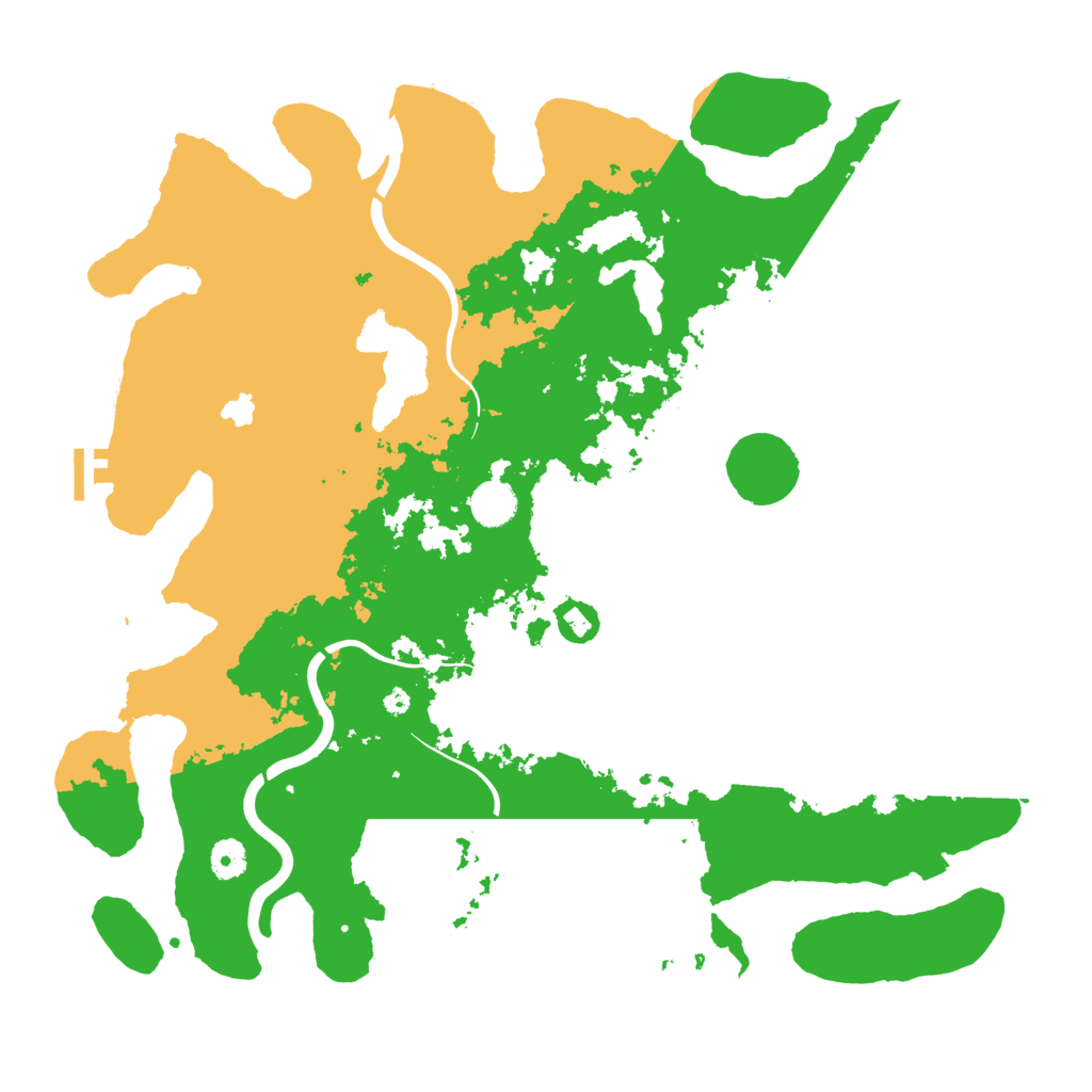 Biome Rust Map: Procedural Map, Size: 4250, Seed: 573859219