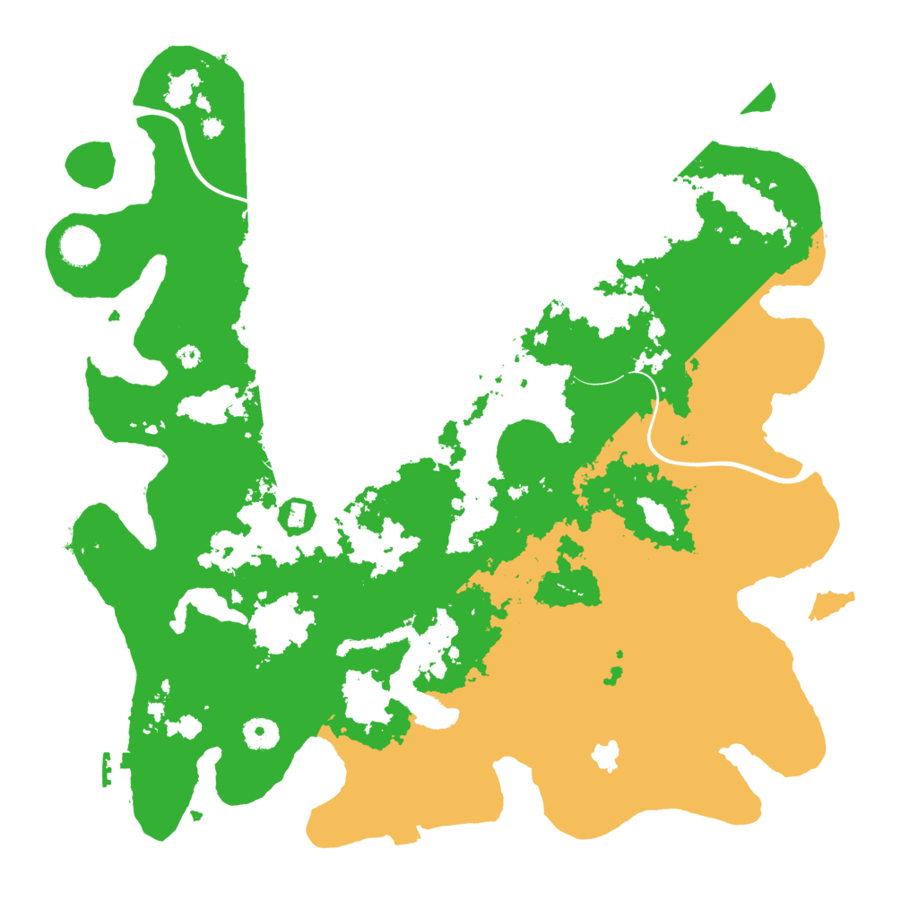 Biome Rust Map: Procedural Map, Size: 4000, Seed: 80133