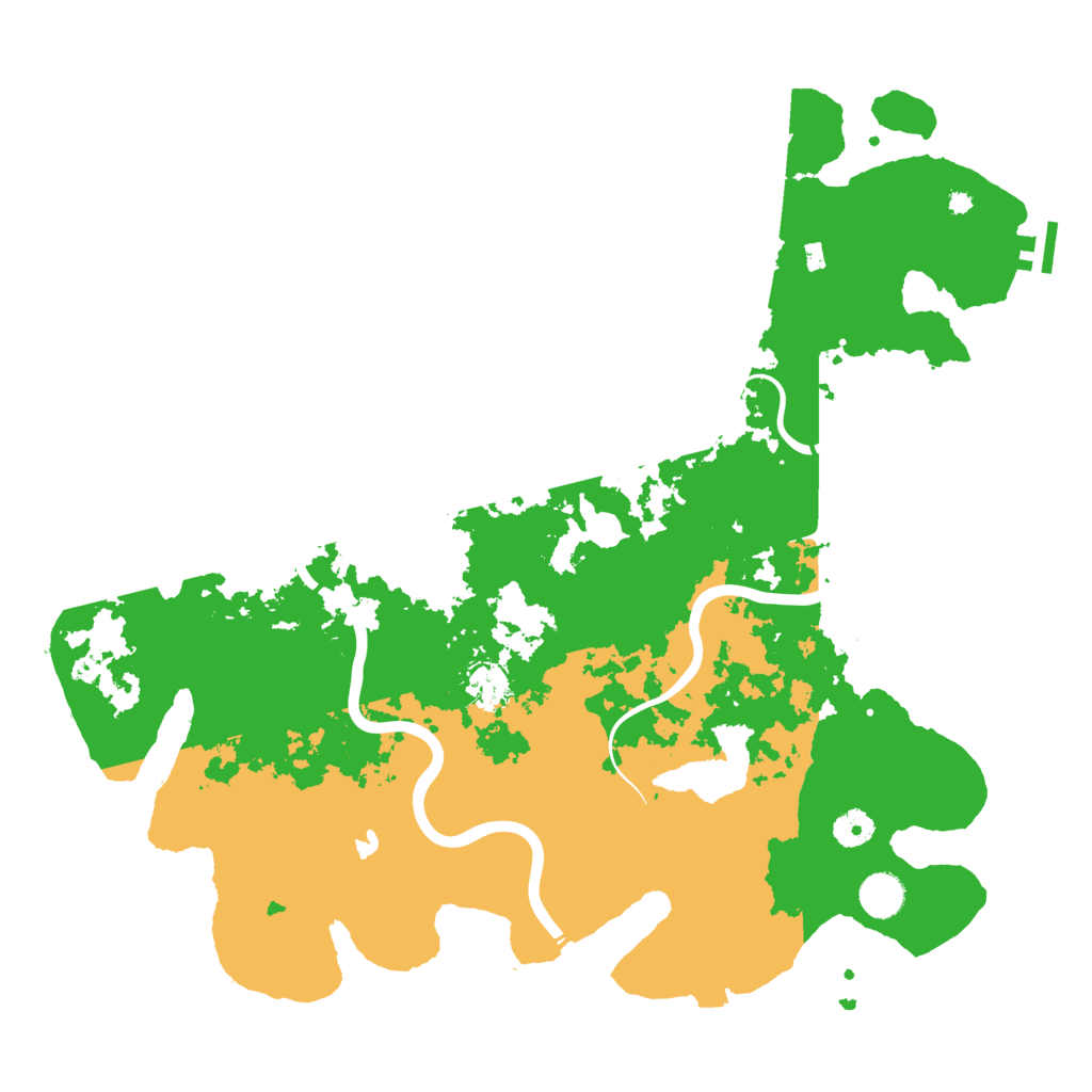 Biome Rust Map: Procedural Map, Size: 4250, Seed: 198348767