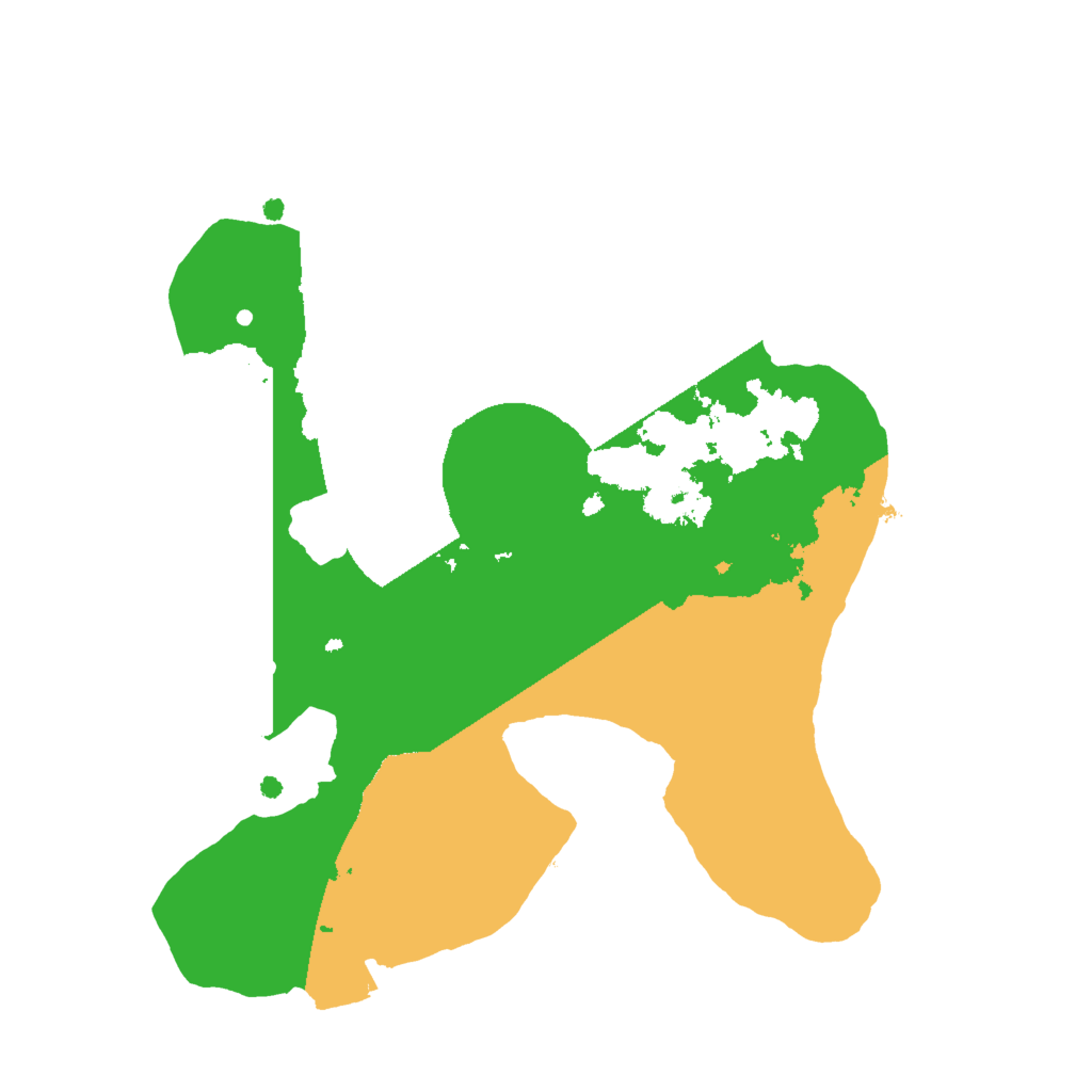 Biome Rust Map: Procedural Map, Size: 2000, Seed: 697842633