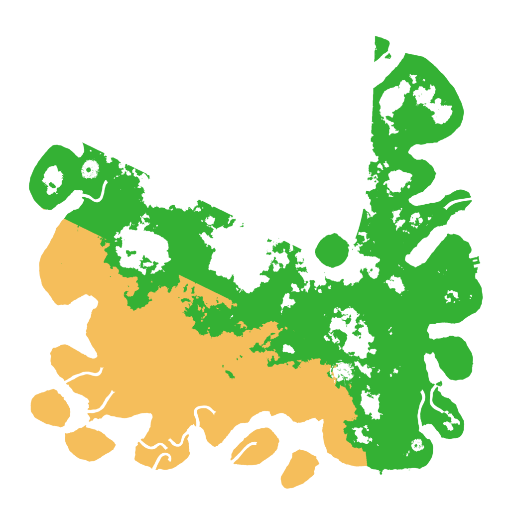 Biome Rust Map: Procedural Map, Size: 4250, Seed: 12545471