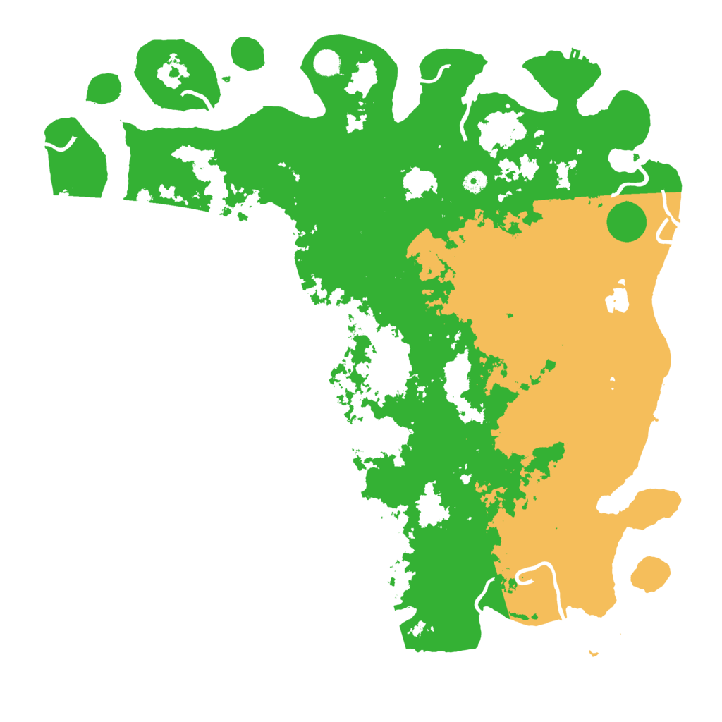 Biome Rust Map: Procedural Map, Size: 4800, Seed: 1037253402