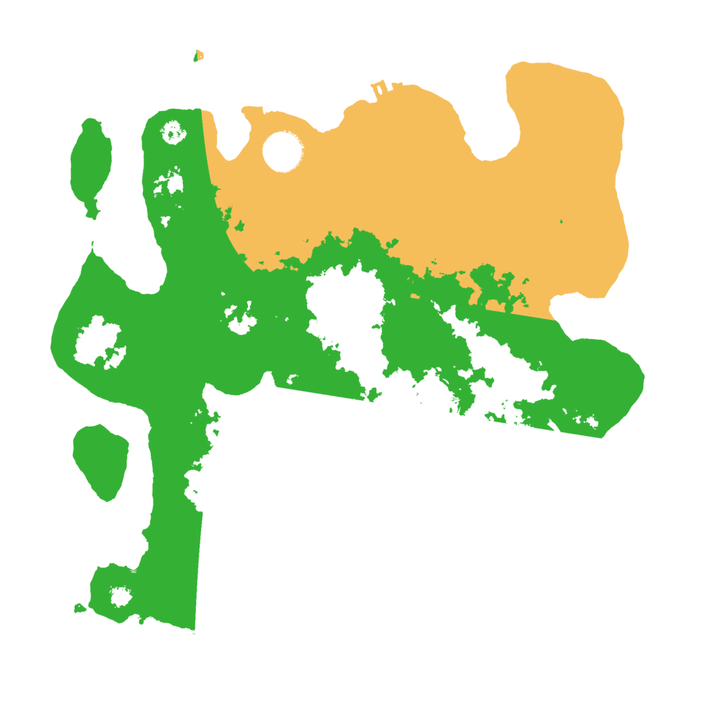 Biome Rust Map: Procedural Map, Size: 3200, Seed: 1147483640