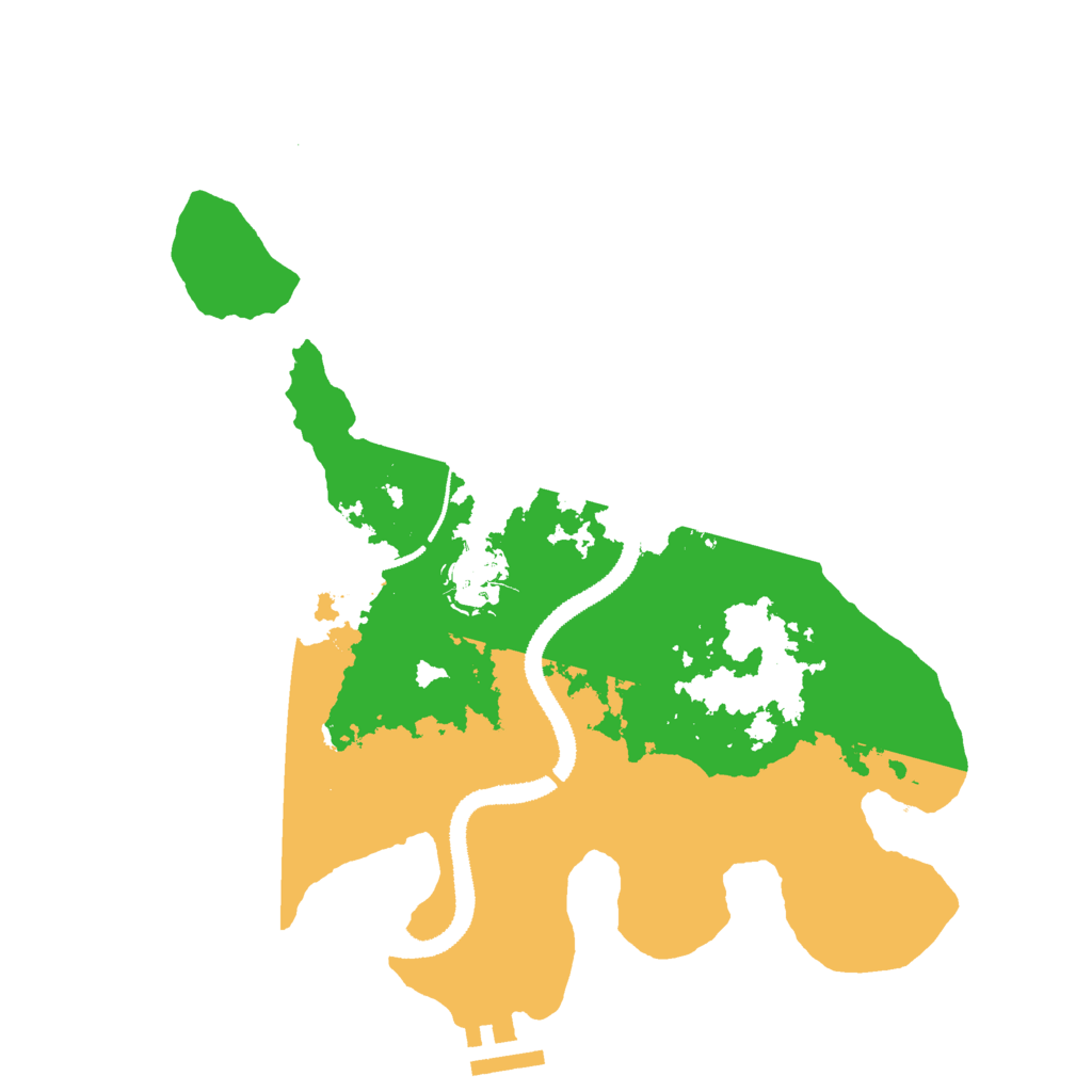 Biome Rust Map: Procedural Map, Size: 3000, Seed: 503644901