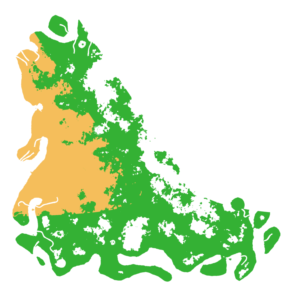 Biome Rust Map: Procedural Map, Size: 6000, Seed: 2231