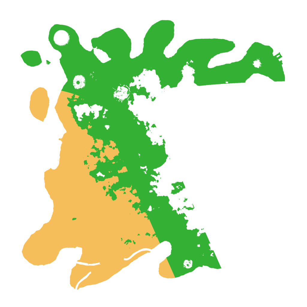 Biome Rust Map: Procedural Map, Size: 3500, Seed: 362841