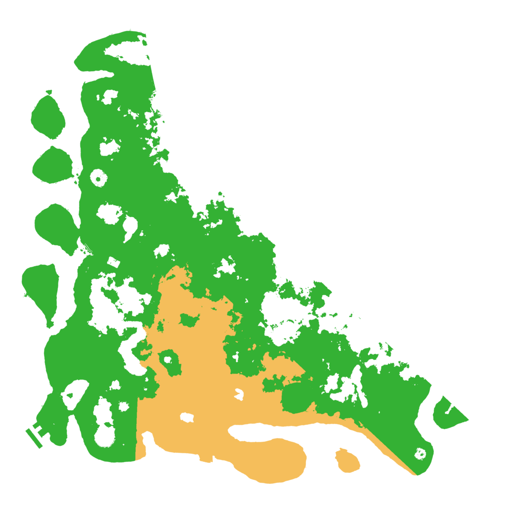 Biome Rust Map: Procedural Map, Size: 4500, Seed: 540748006