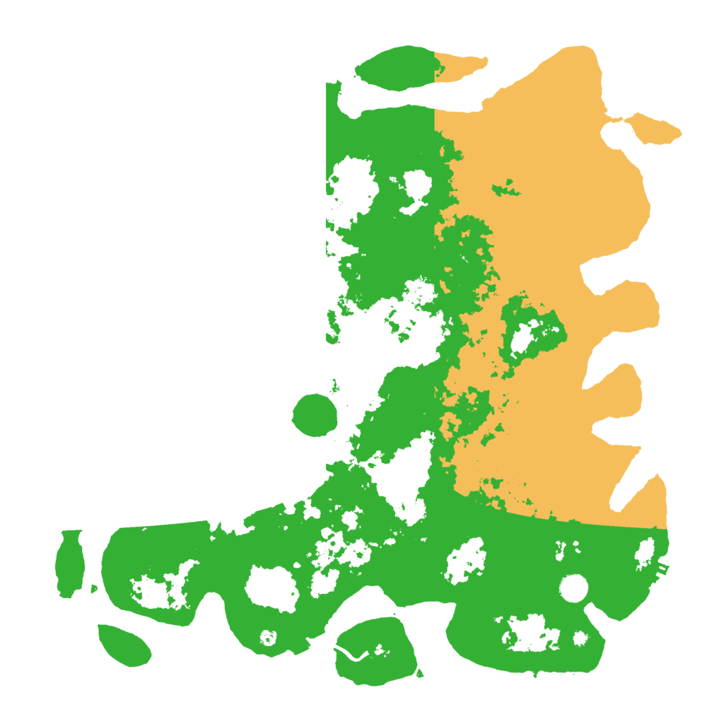 Biome Rust Map: Procedural Map, Size: 4500, Seed: 1595734240