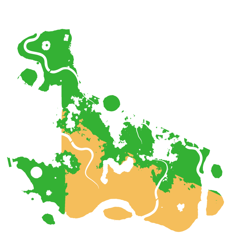 Biome Rust Map: Procedural Map, Size: 4050, Seed: 157980279