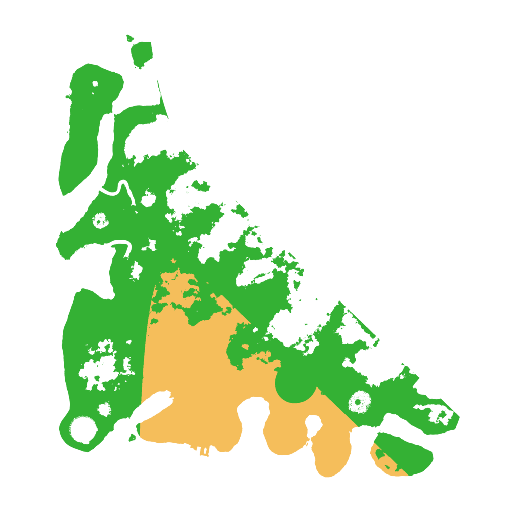 Biome Rust Map: Procedural Map, Size: 3500, Seed: 1440065573