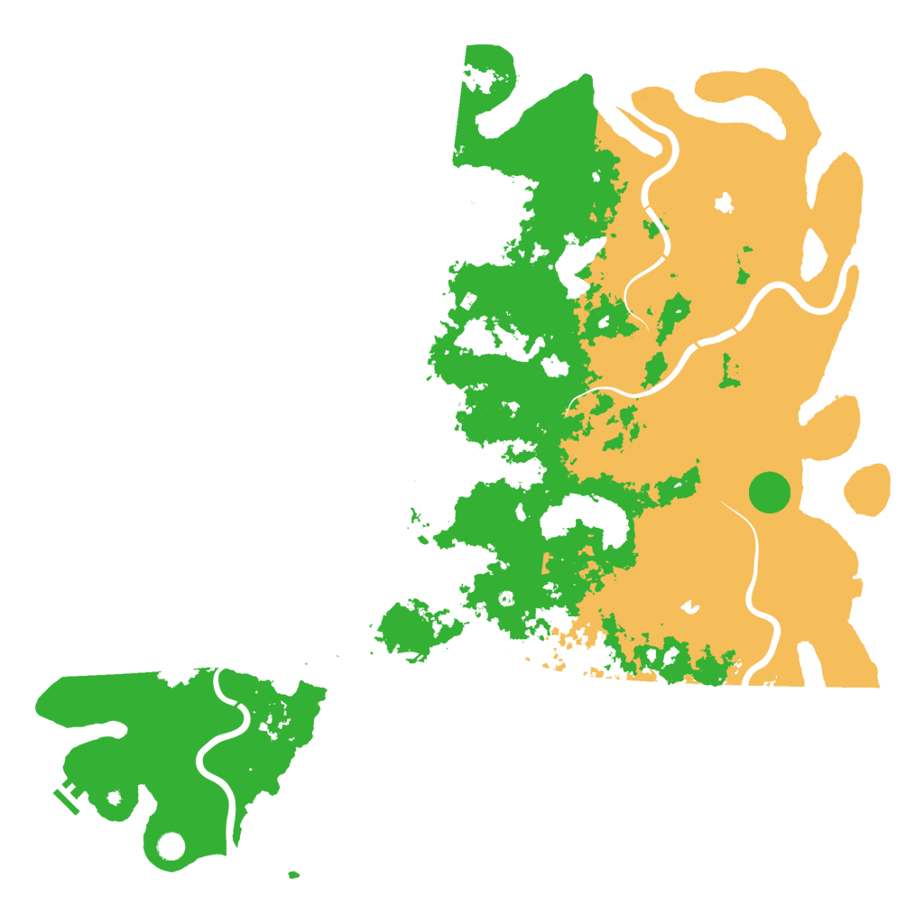 Biome Rust Map: Procedural Map, Size: 5850, Seed: 20162023
