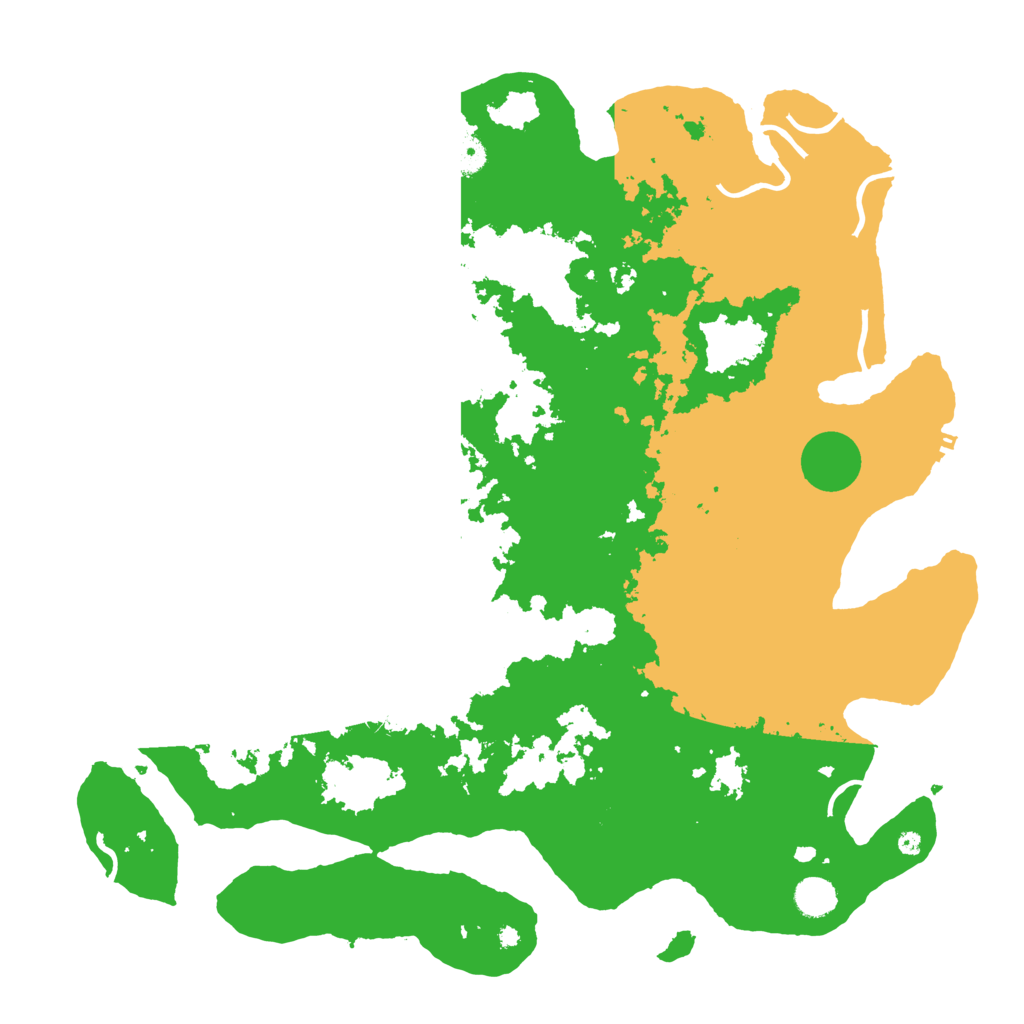 Biome Rust Map: Procedural Map, Size: 4500, Seed: 494938