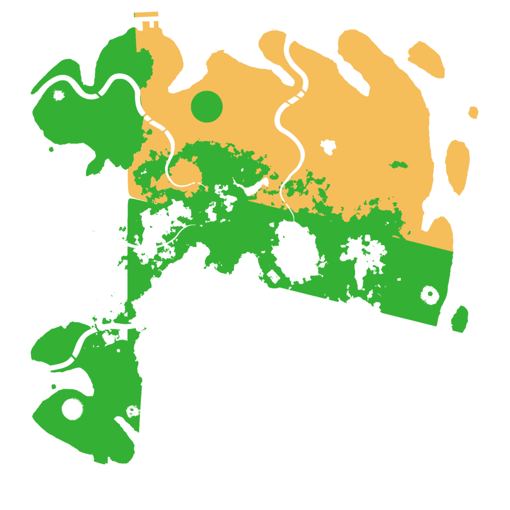 Biome Rust Map: Procedural Map, Size: 4250, Seed: 1854