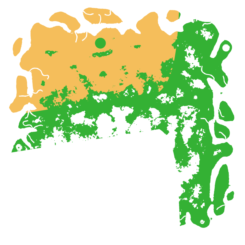 Biome Rust Map: Procedural Map, Size: 6000, Seed: 148368345