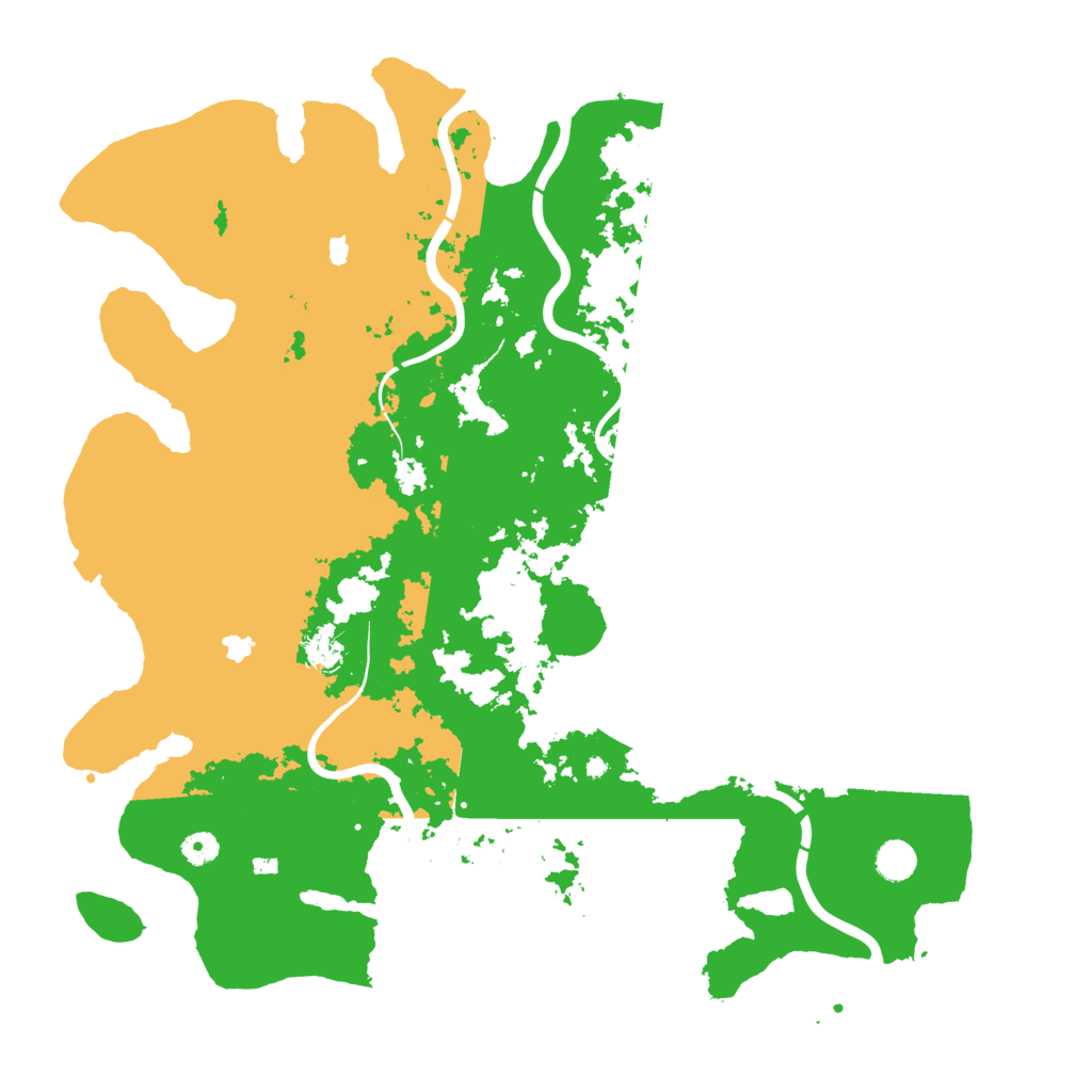 Biome Rust Map: Procedural Map, Size: 4700, Seed: 675841