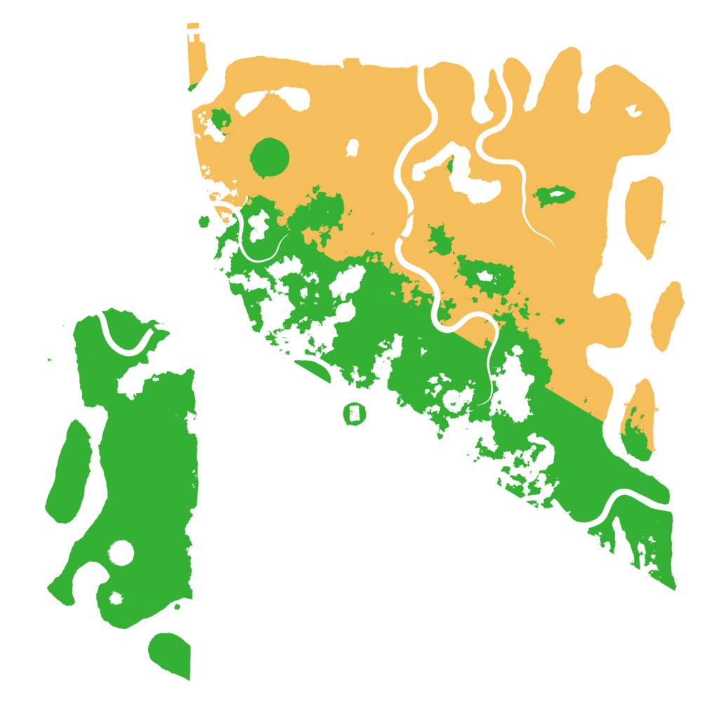 Biome Rust Map: Procedural Map, Size: 5000, Seed: 1538155057
