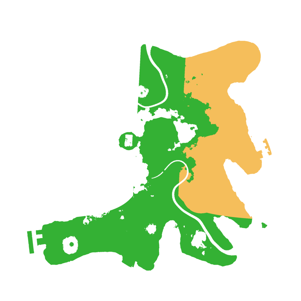Biome Rust Map: Procedural Map, Size: 2700, Seed: 8588858