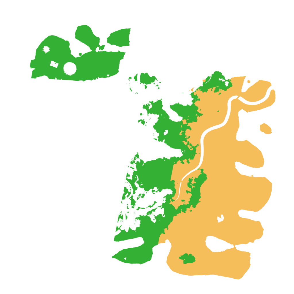 Biome Rust Map: Procedural Map, Size: 4000, Seed: 1187444048