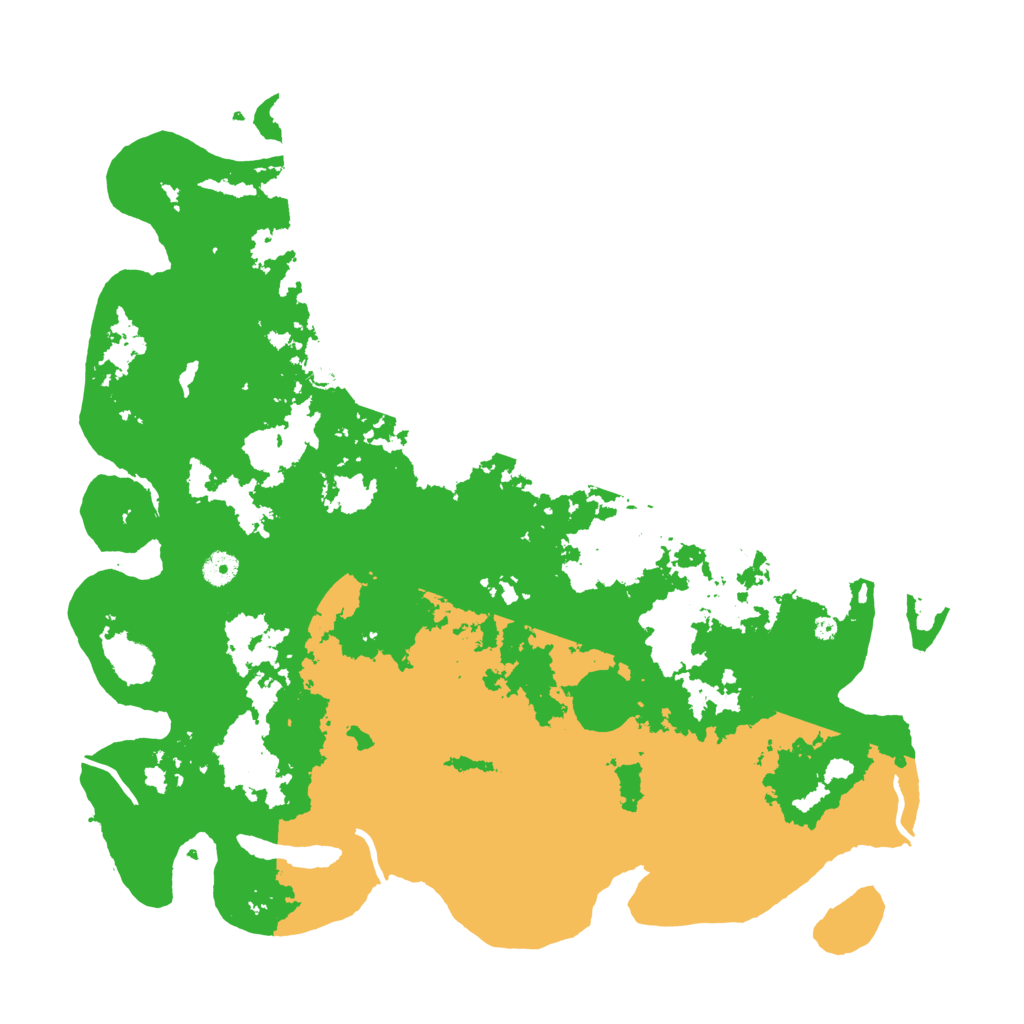 Biome Rust Map: Procedural Map, Size: 4500, Seed: 555040560