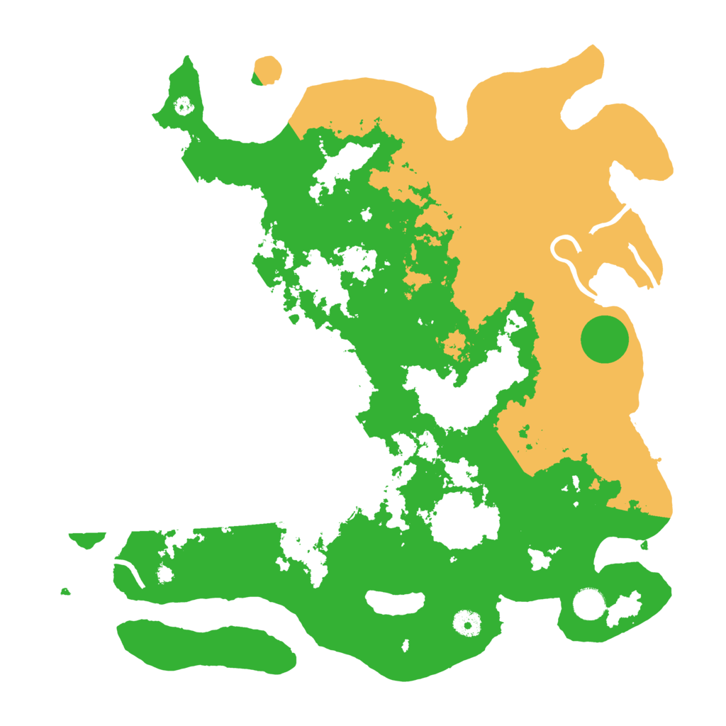 Biome Rust Map: Procedural Map, Size: 4000, Seed: 8564636