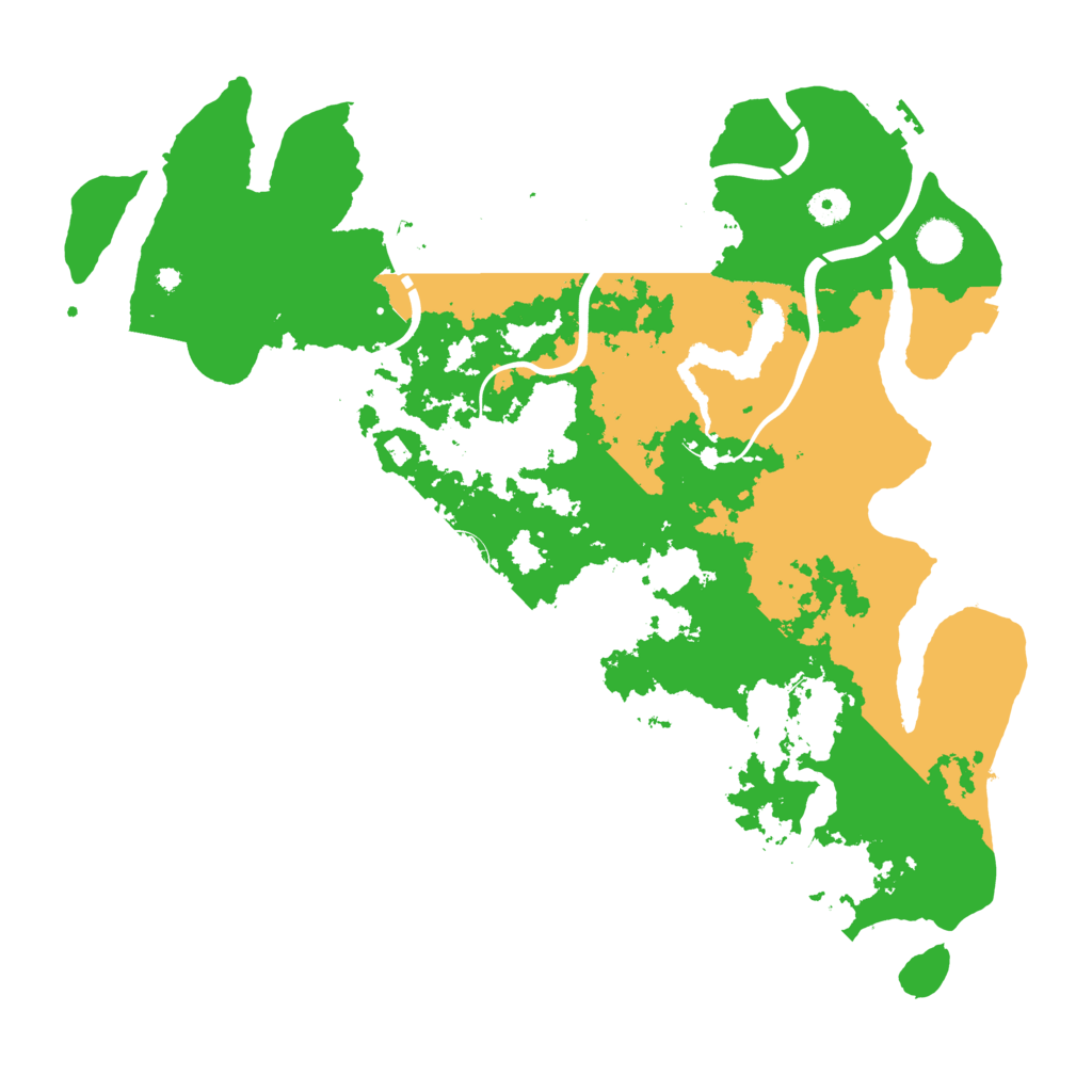Biome Rust Map: Procedural Map, Size: 4250, Seed: 40080681
