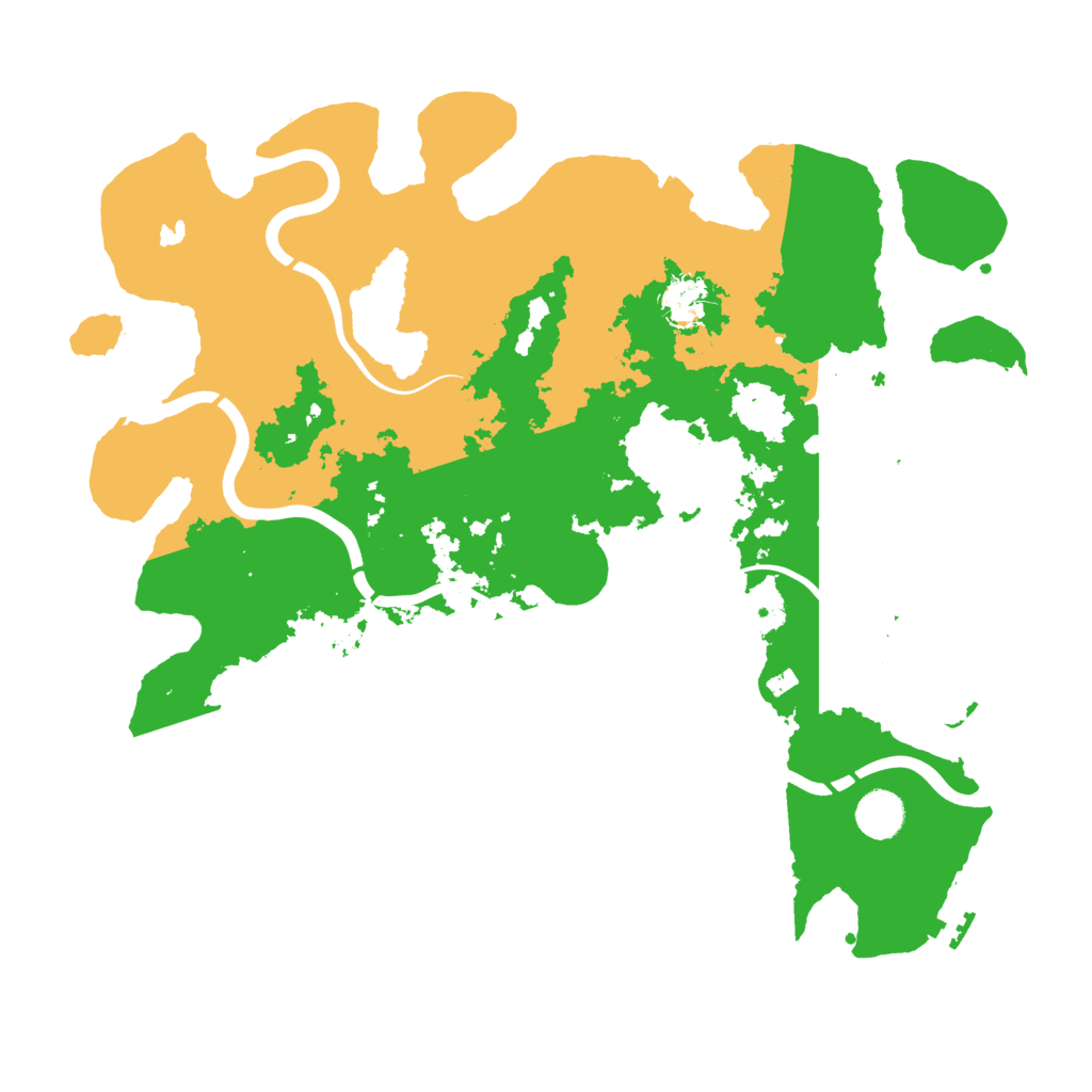 Biome Rust Map: Procedural Map, Size: 4000, Seed: 21625234