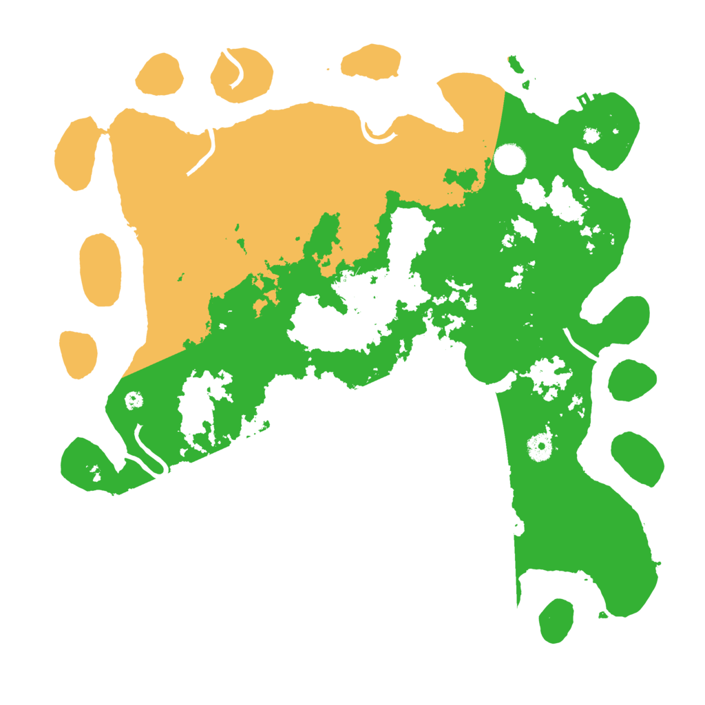 Biome Rust Map: Procedural Map, Size: 4000, Seed: 721099278