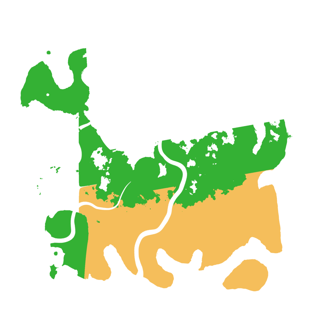 Biome Rust Map: Procedural Map, Size: 3250, Seed: 1447919390