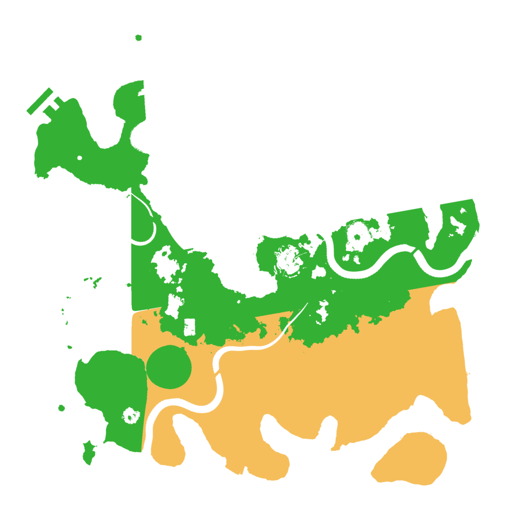 Biome Rust Map: Procedural Map, Size: 3250, Seed: 1447919390