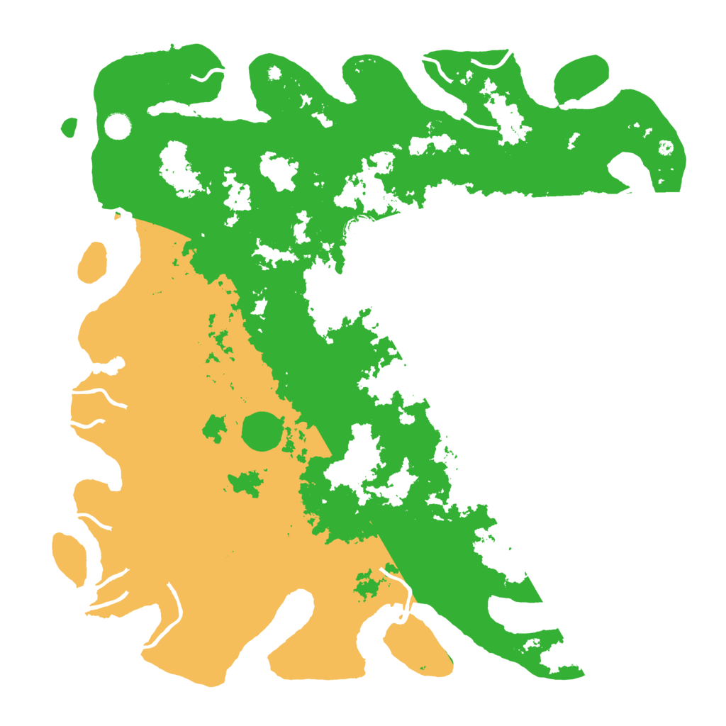 Biome Rust Map: Procedural Map, Size: 4800, Seed: 1998030548