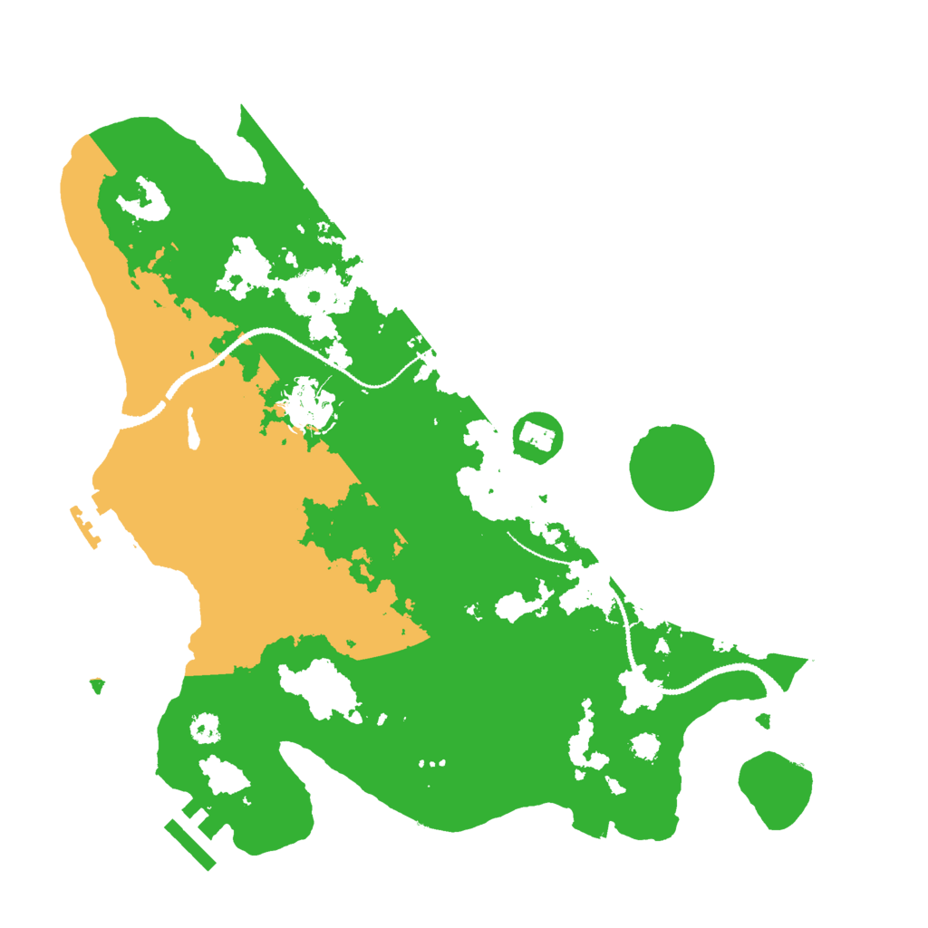 Biome Rust Map: Procedural Map, Size: 3000, Seed: 102283903