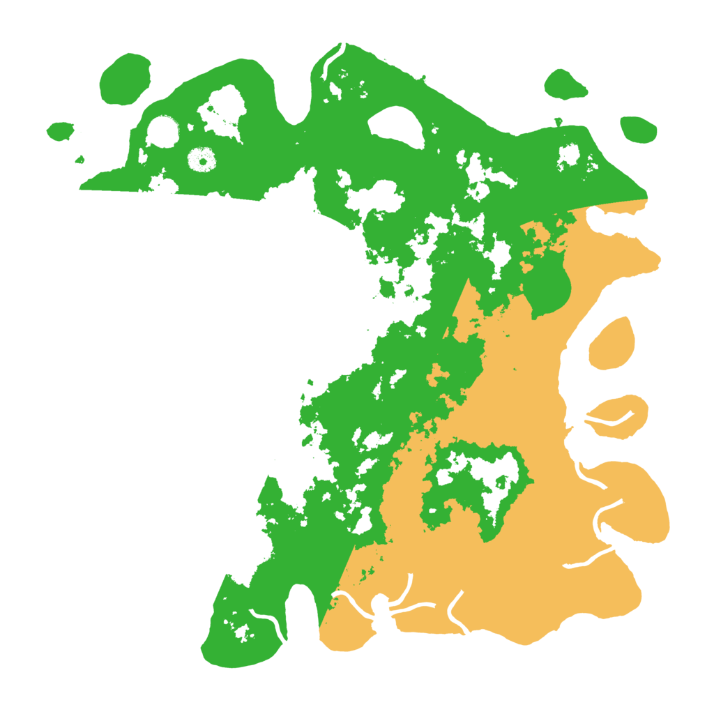 Biome Rust Map: Procedural Map, Size: 4000, Seed: 3754481