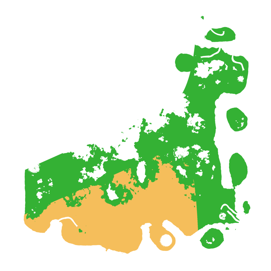 Biome Rust Map: Procedural Map, Size: 4000, Seed: 19911991