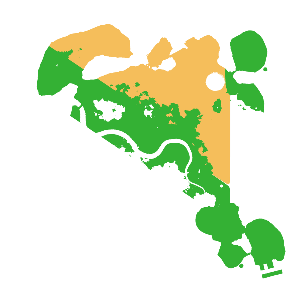 Biome Rust Map: Procedural Map, Size: 3000, Seed: 355292335