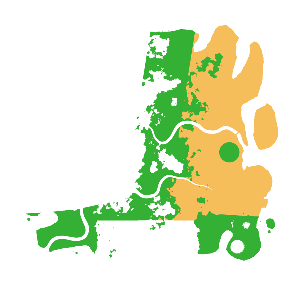 Biome Rust Map: Procedural Map, Size: 3850, Seed: 1059104384