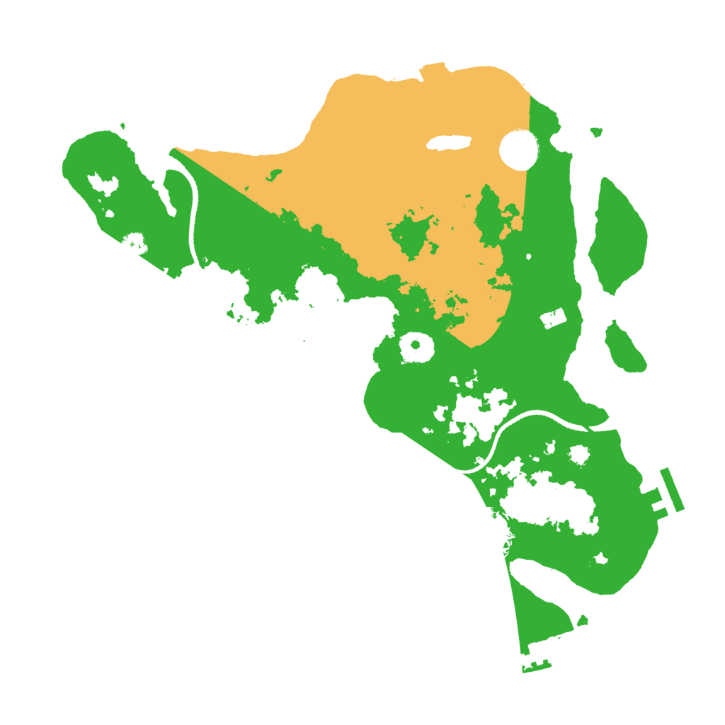 Biome Rust Map: Procedural Map, Size: 3250, Seed: 1719382432