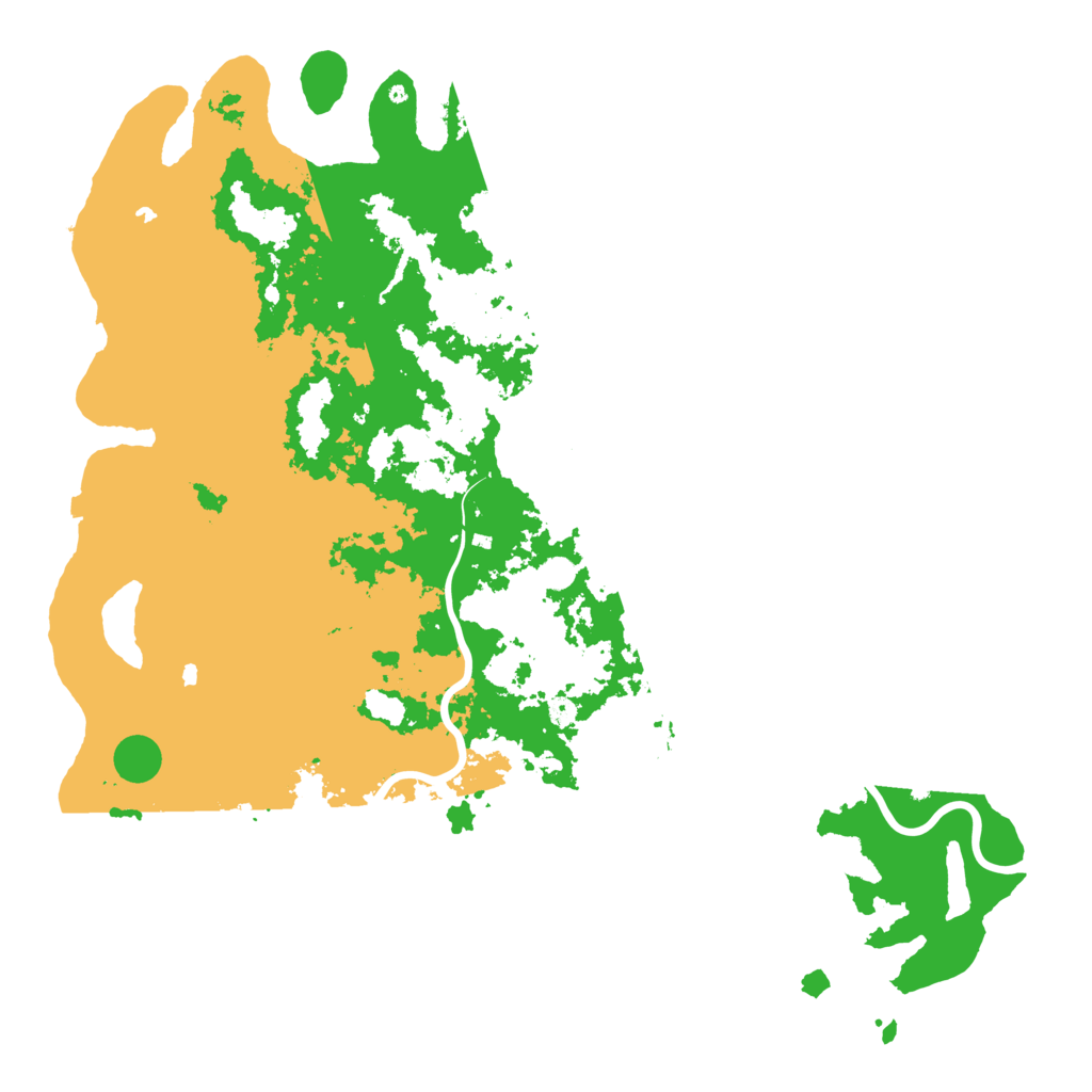 Biome Rust Map: Procedural Map, Size: 6000, Seed: 361049354