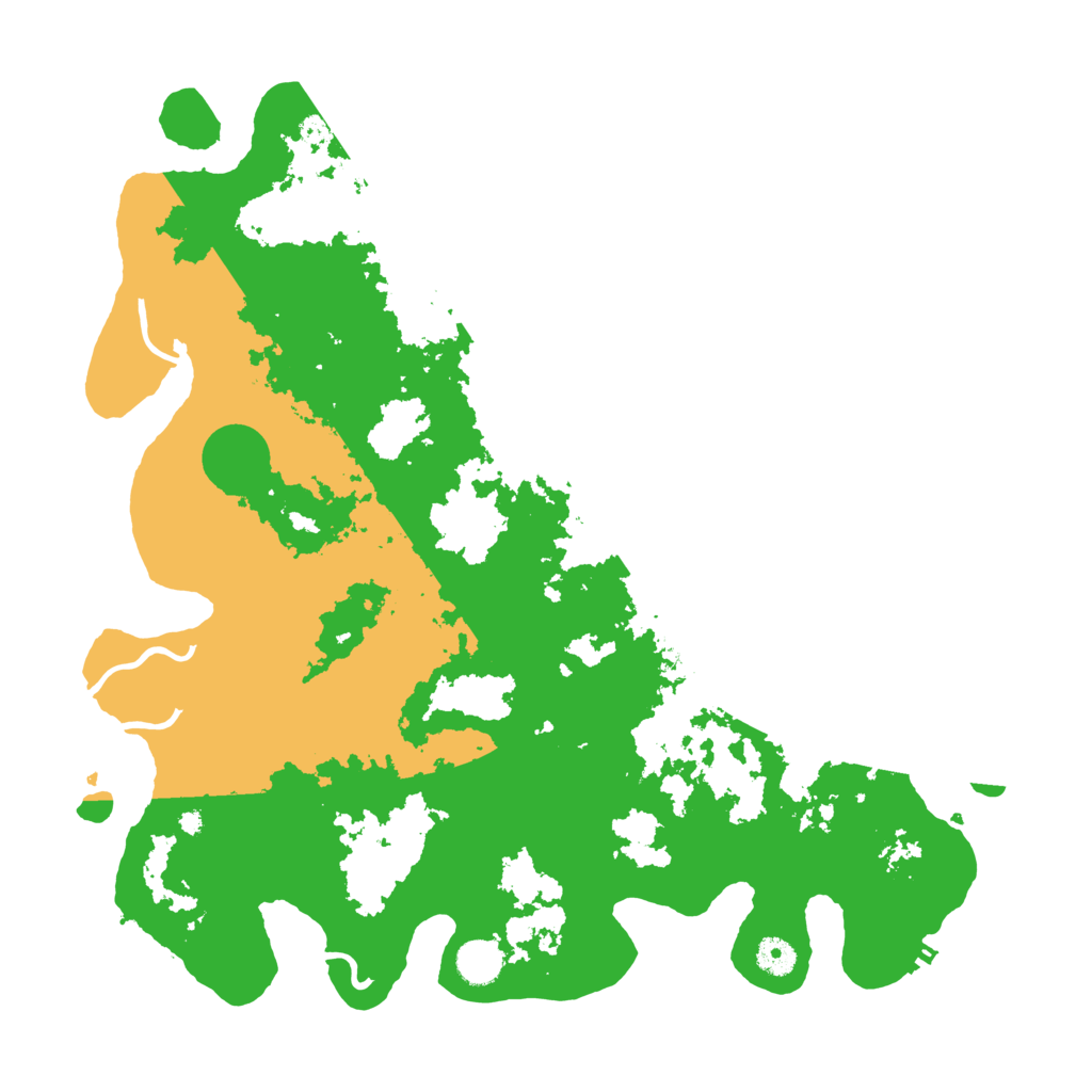 Biome Rust Map: Procedural Map, Size: 4250, Seed: 701839857