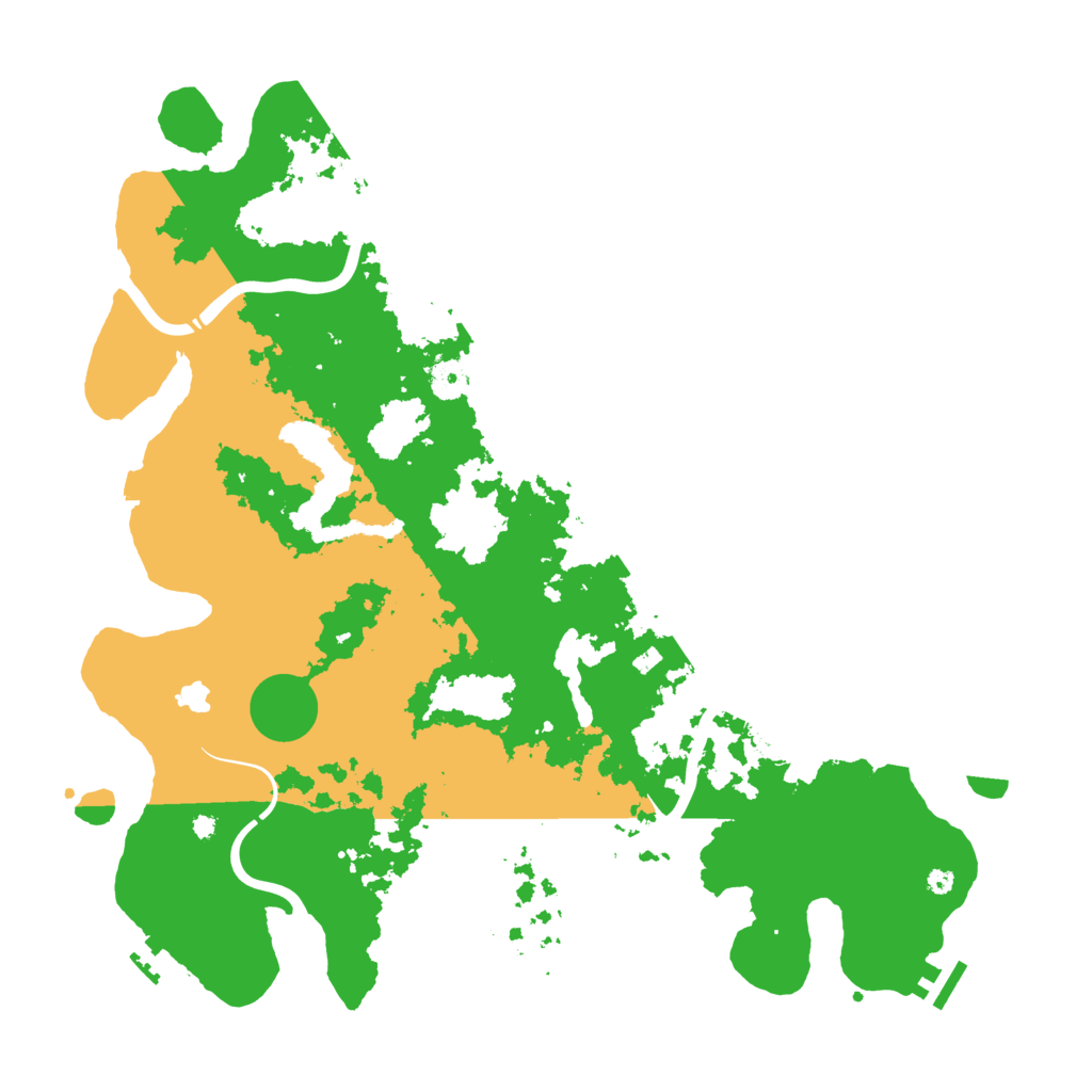 Biome Rust Map: Procedural Map, Size: 4250, Seed: 701839857