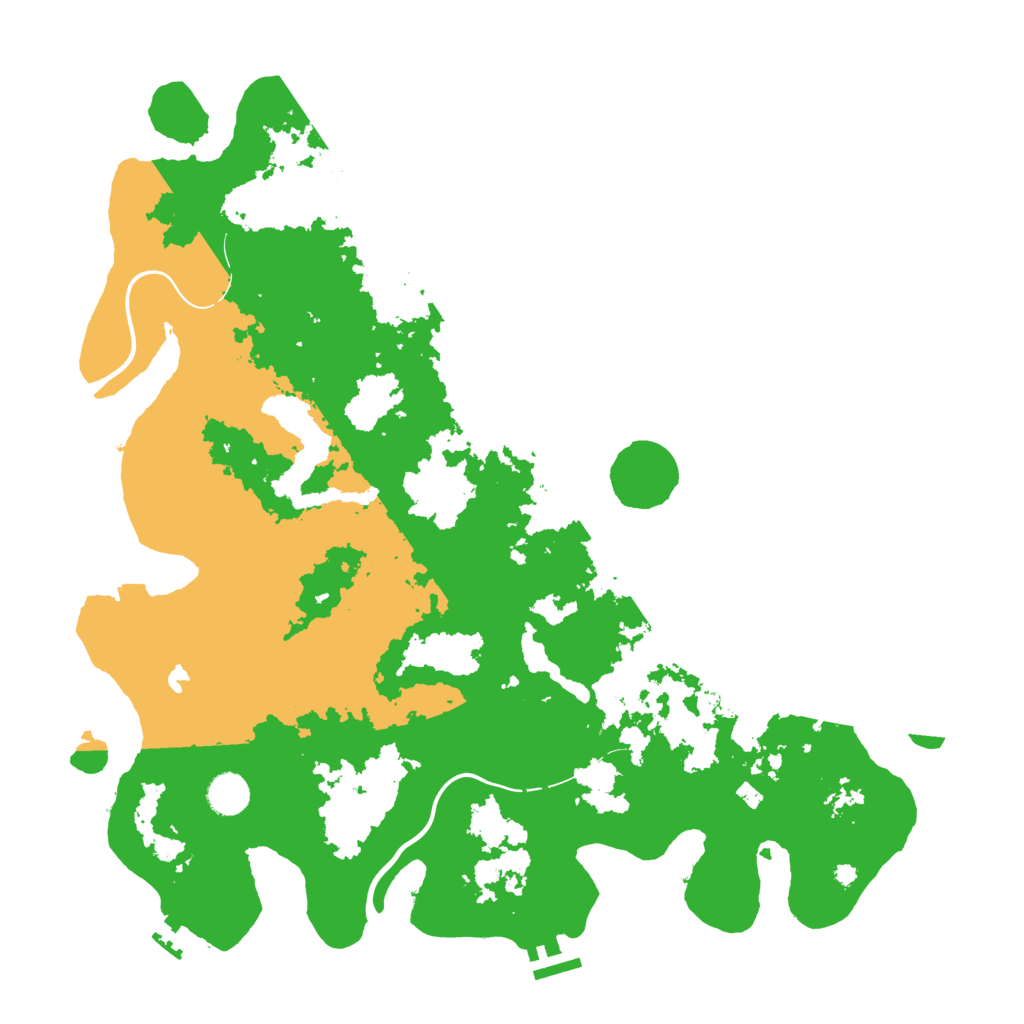 Biome Rust Map: Procedural Map, Size: 4250, Seed: 701839857