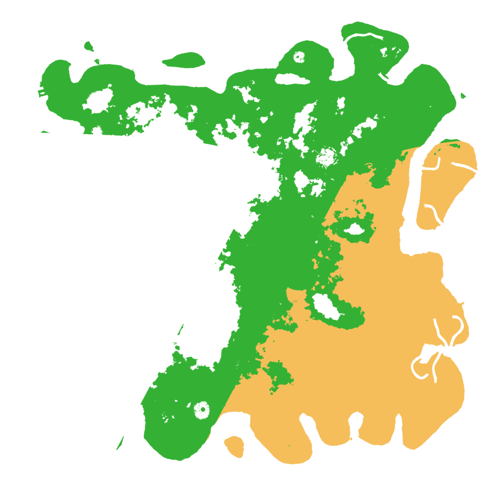 Biome Rust Map: Procedural Map, Size: 4500, Seed: 2657777