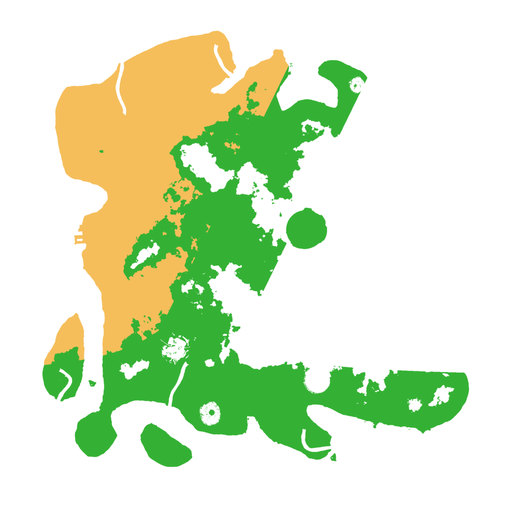 Biome Rust Map: Procedural Map, Size: 3500, Seed: 1026690979