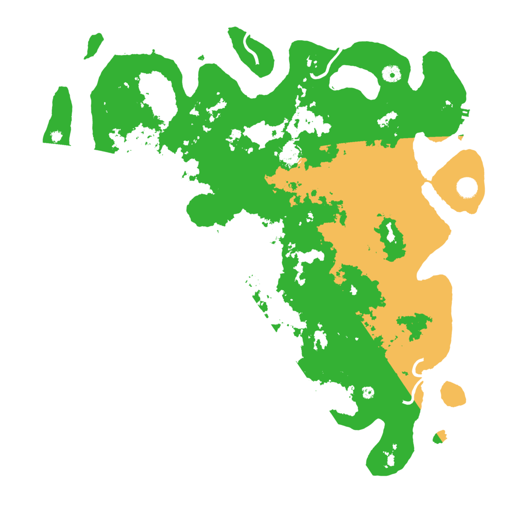 Biome Rust Map: Procedural Map, Size: 4250, Seed: 845763573