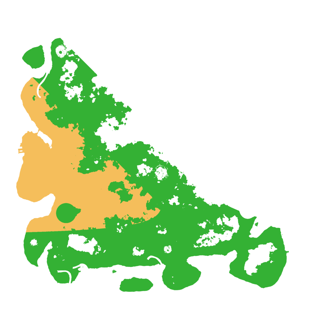 Biome Rust Map: Procedural Map, Size: 4200, Seed: 2427