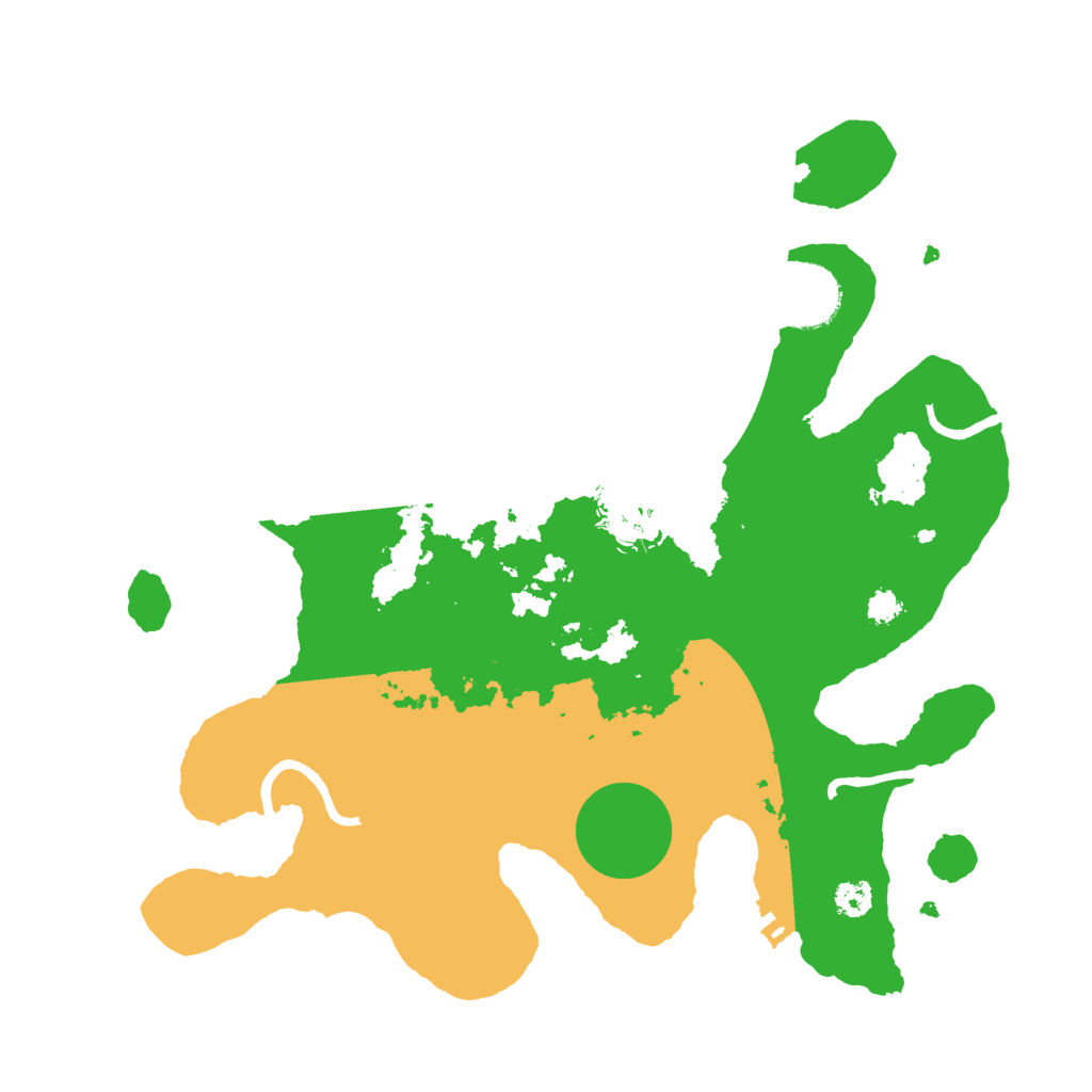 Biome Rust Map: Procedural Map, Size: 3000, Seed: 6930