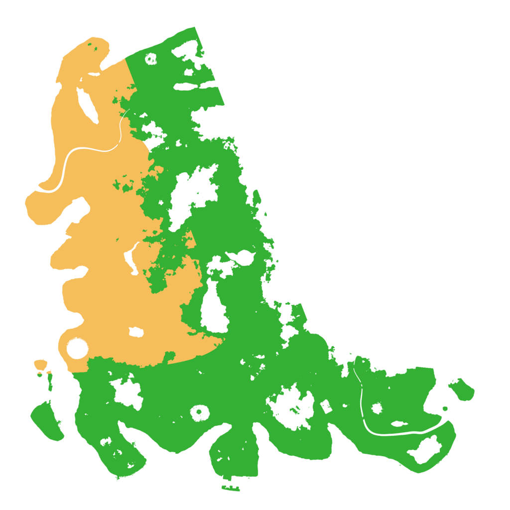 Biome Rust Map: Procedural Map, Size: 4250, Seed: 1708988955