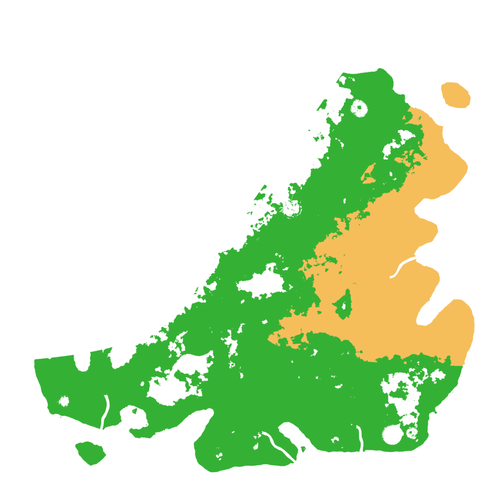 Biome Rust Map: Procedural Map, Size: 4500, Seed: 855542945